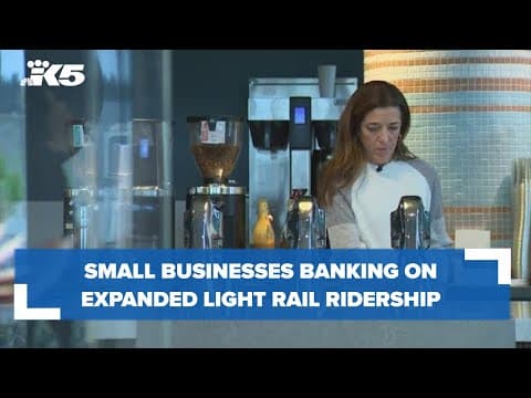 Businesses bank on light rail customer boom