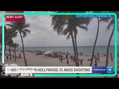9 people shot after gunfire erupts along Florida beach boardwalk