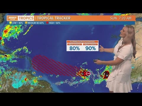 Sunday morning tropical update: Invest 92L likely to become tropical system