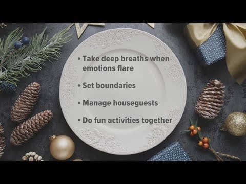 Tips to keep your emotions in check during stress in the Christmas season