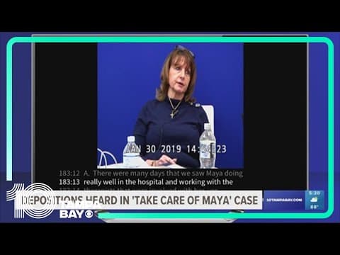 'Take Care of Maya' deposition sheds new light on Maya