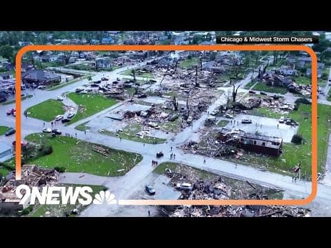 Tornado devastates Greenfield, Iowa, killing multiple people as powerful storms rip through Midwest