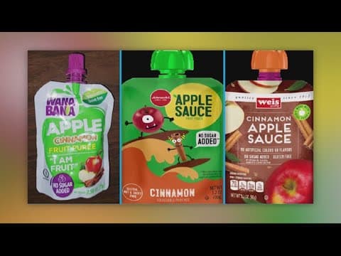 More brands of fruit pouches recalled amid additional reports of illnesses linked to lead