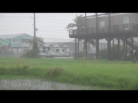 Grand Isle preps for Tropical Storm Francine