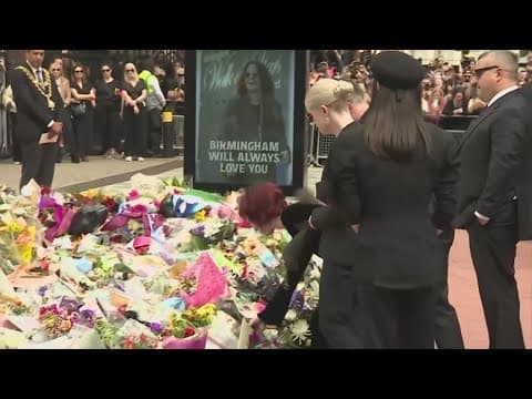 Ozzy Osbourne funeral procession draws crowds of mourners in England