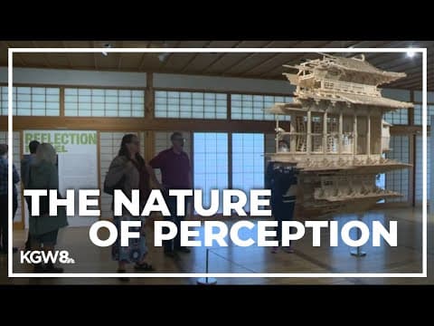 Beyond fall beauty, the Portland Japanese Garden offers exquisite art