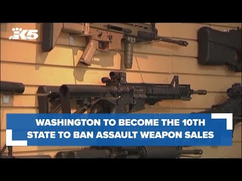 Washington to become the 10th state to ban sale of assault weapons