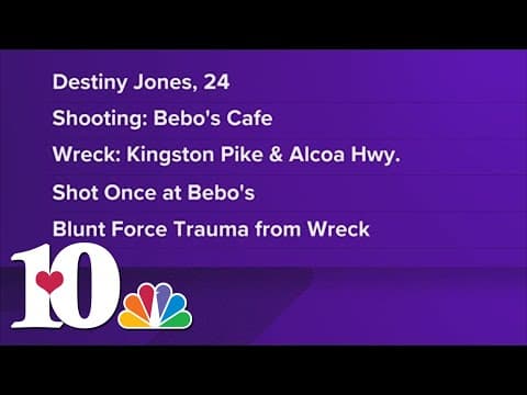 Cause of death for shooting victim at Bebo's Cafe