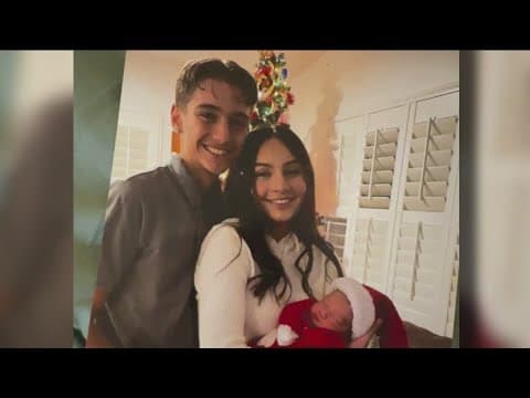 Teen father killed in wrong-way crash