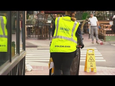 City of San Diego along with Clean & Safe Program collect 23 tons of trash over Comic-Con weekend