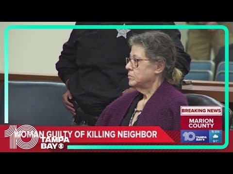 Jury convicts white Florida woman in fatal shooting of her Black neighbor during ongoing dispute