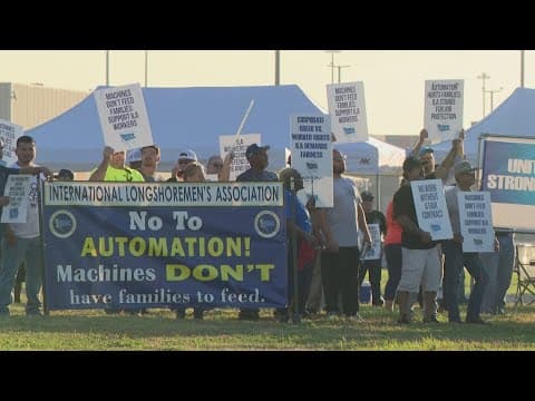 Port strike update: Dockworkers hit the picket line at Port Houston