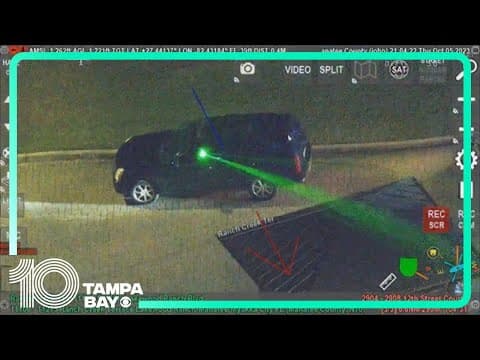 Man arrested for shining laser at airplane, helicopter in Manatee County