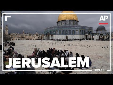 Worshippers at Friday prayers say impact of Gaza war felt deeply in Jerusalem