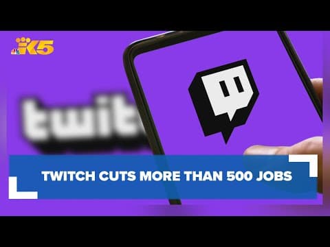 Amazon's Twitch cuts more than 500 jobs attempting to turn expensive platform profitable