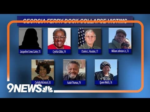 Families, demand justice after deadly Georgia dock collapse