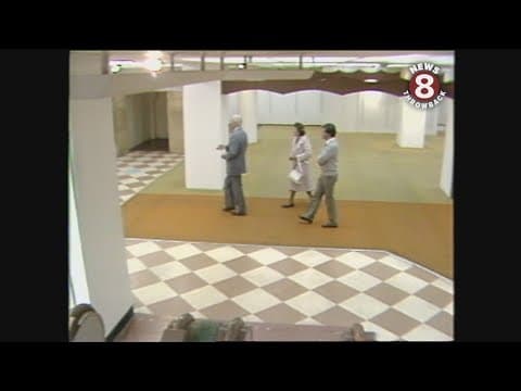 Walker Scott owner George Scott gives CBS 8 a tour of empty downtown San Diego store 1985