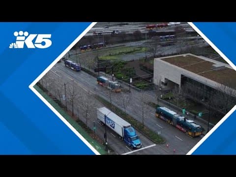 Drone footage: Procession honors slain Metro driver Shawn Yim