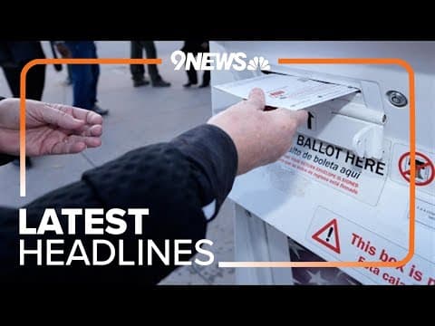 Latest headlines | Ballots for November election hitting Colorado mailboxes soon