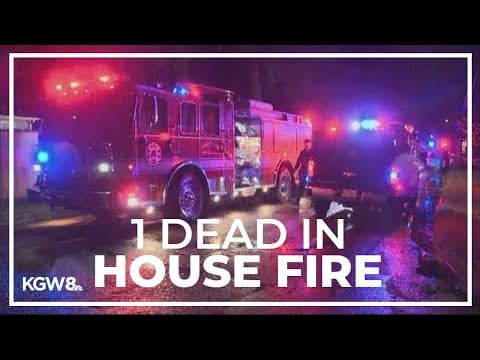 1 dead after Northeast Portland house fire and explosion