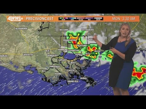 New Orleans Weather: Sticky and hot weekend with a couple storms