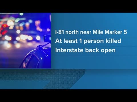 Man identified, new details released after deadly crash on I-81 in Jefferson County, THP says