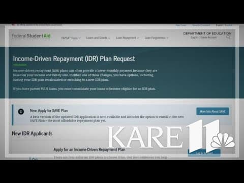 New student loan repayment plan now available