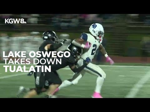 Lake Oswego takes down Tualatin in Top-5 matchup | Friday Night Football