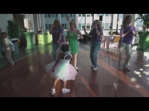 Fairy tale oncology prom for pediatric cancer patients in Virginia