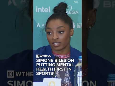 Simone Biles on putting mental health first in sports and life | Via: NBC