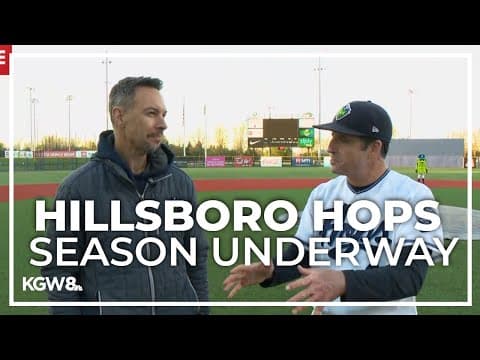 Talking baseball with the Hillsboro Hops