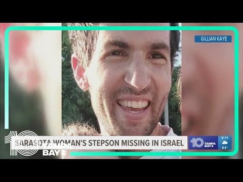 Sarasota woman's stepson missing in Israel
