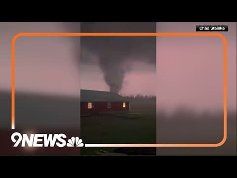 Rare Horizontal Tornadoes Form In Wapakoneta, Ohio