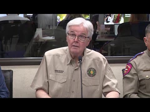 Lt. Gov. Dan Patrick, Texas officials provide update on deadly floods in Kerr County
