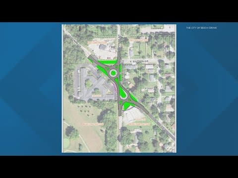 Beech Grove to start construction on new "peanut" roundabout