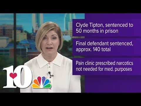 Final defendant sentenced in East Tennessee pill mill case spanning across multiple states