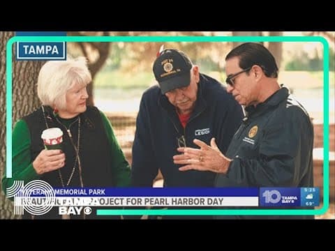 WWII veterans team up for Beautification Project in Tampa