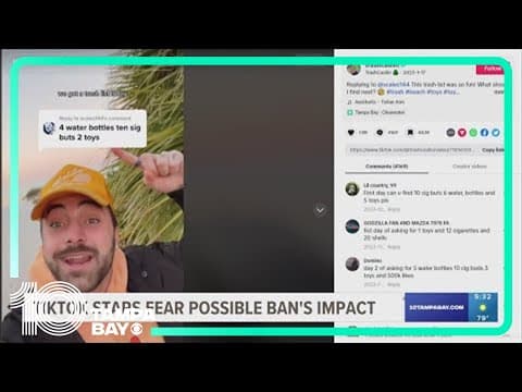 Local TikTok stars express concerns over app's possible ban