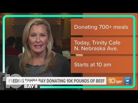 Feeding Tampa Bay to donate 10K pounds of beef to families