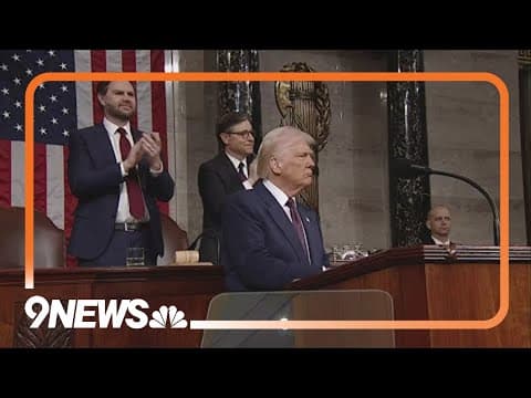 Trump set a record during address to Congress