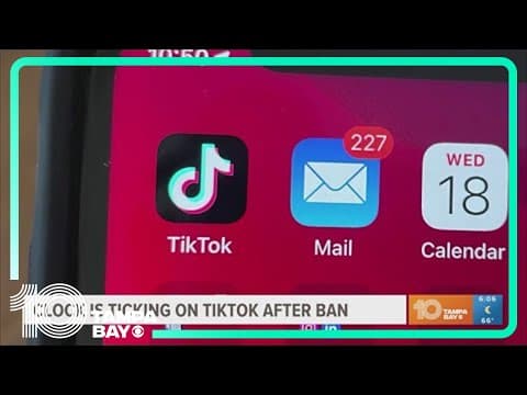 Clock is ticking on TikTok after potential ban signed by President Biden