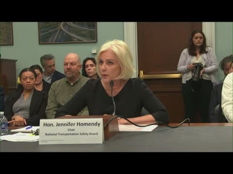 NTSB chair testifies on deadly D.C. plane crash