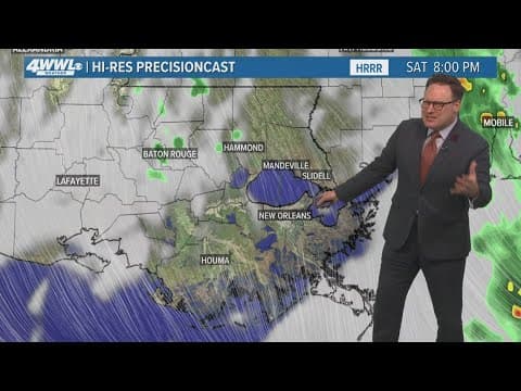 Weather Impact Alert: Isolated flooding possible Saturday