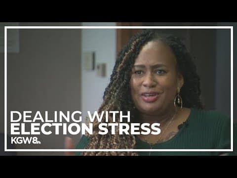 Here are some tips on dealing with the stress around elections