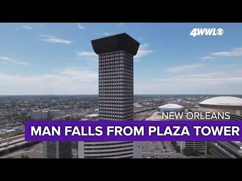 Man dead after falling from abandoned Plaza Tower