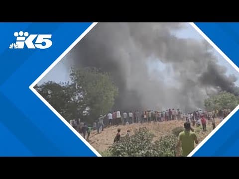 Aviation expert reviews footage of deadly Air India plane crash