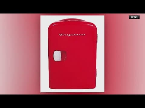 Recall issued for line of 634,000 mini fridges over fire concerns