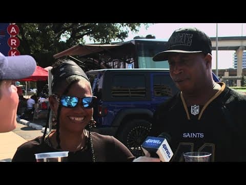 Saints fans keep spirits high despite home opener loss to Cardinals in New Orleans