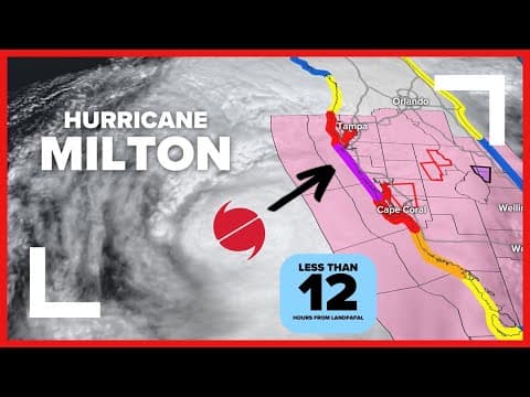 Live Hurricane Milton Update