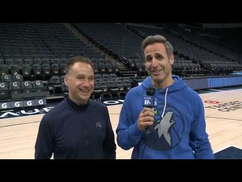 The Wolves are gearing up for their home opener on Wednesday night